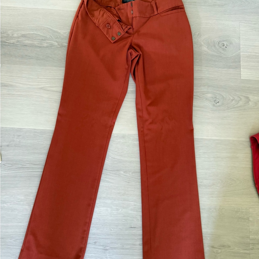 The Limited Terracotta Flared Pants